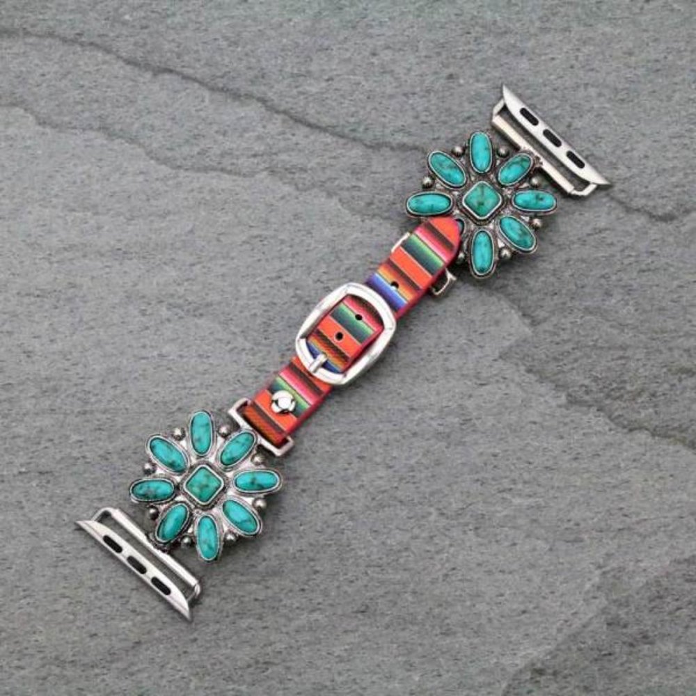 Large Western Style Apple Watch Bands